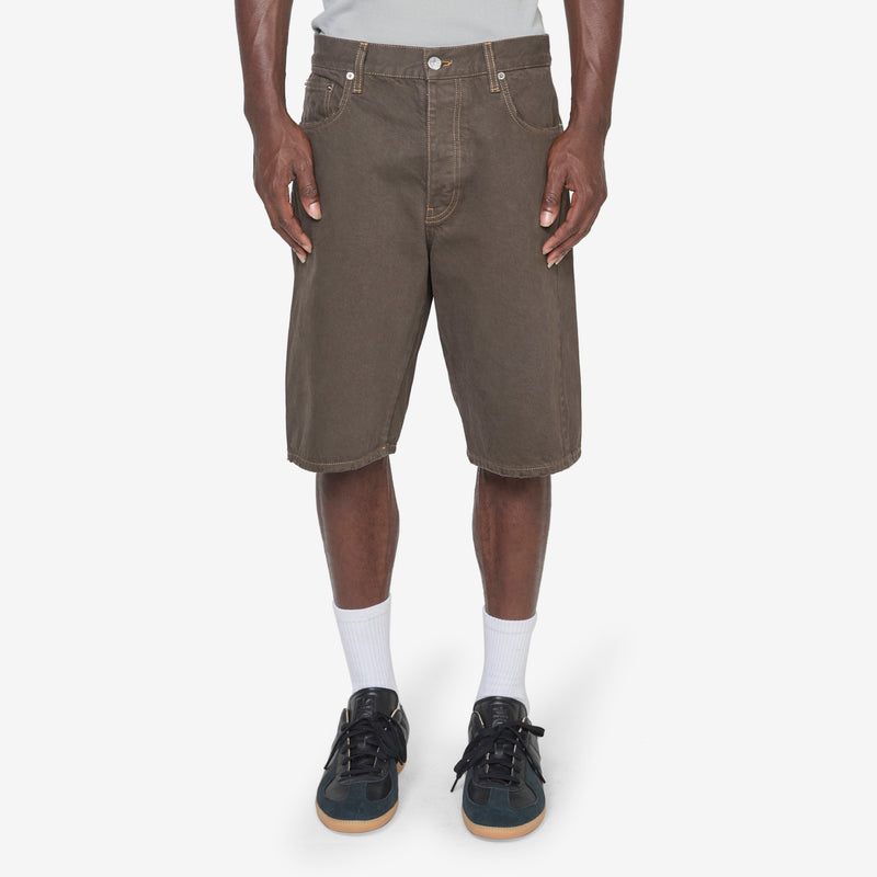 Wide Twist Short Vintage Brown Shorts