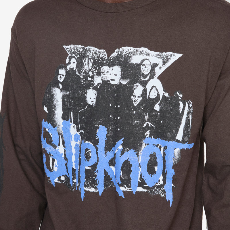 Compass Longsleeve Brown Tees