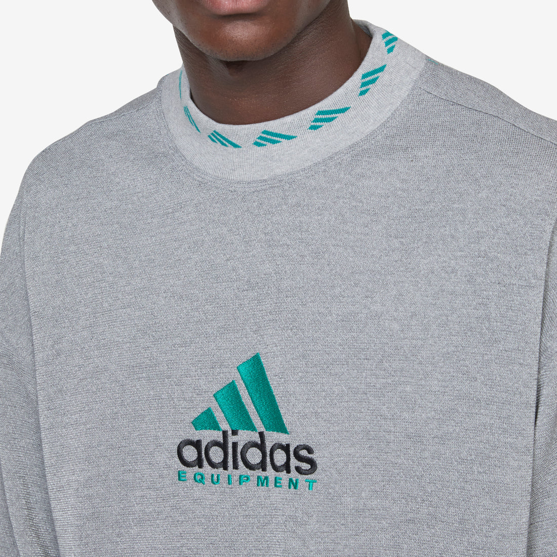 EQT Reflective Crewneck Sweatshirt Medium Grey Heather Jumpers