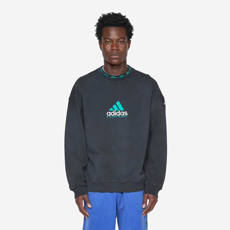 EQT Wash Crewneck Sweatshirt Black Jumpers