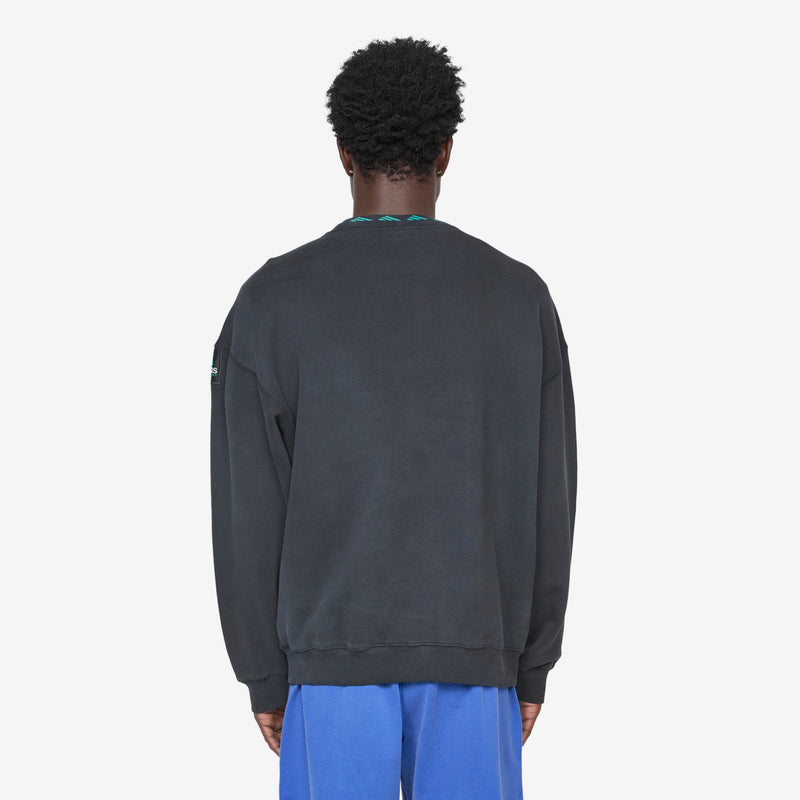 EQT Wash Crewneck Sweatshirt Black Jumpers