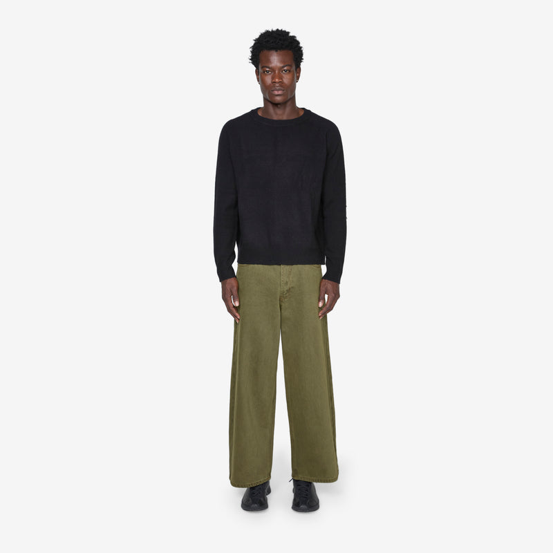Lambswool Sweater Black Jumpers