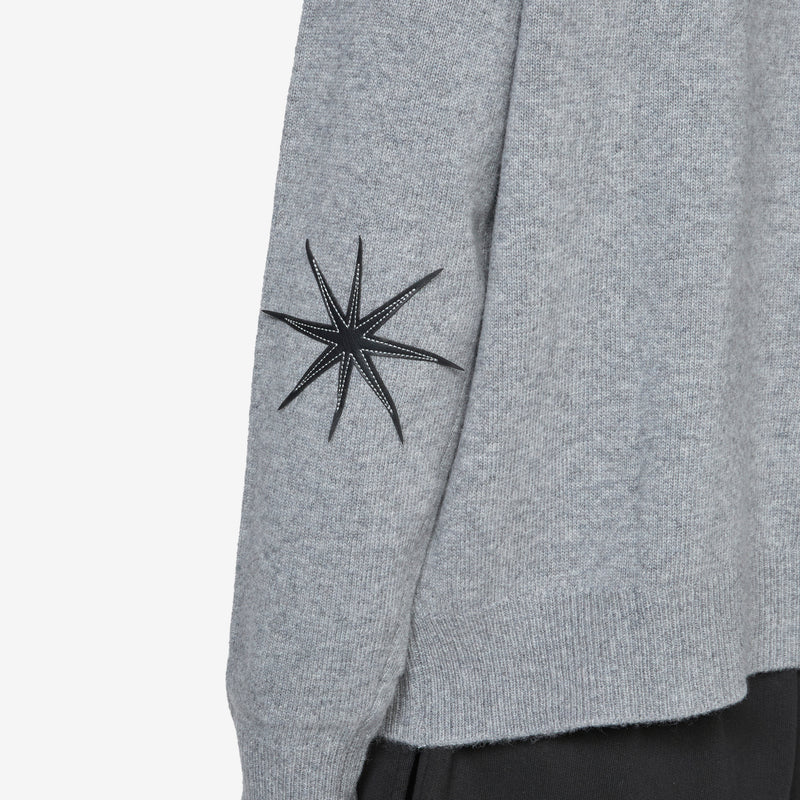 Lambswool Sweater Grey Jumpers