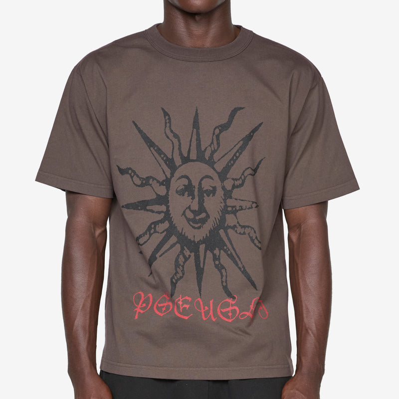 Sun T-Shirt Brown Tees