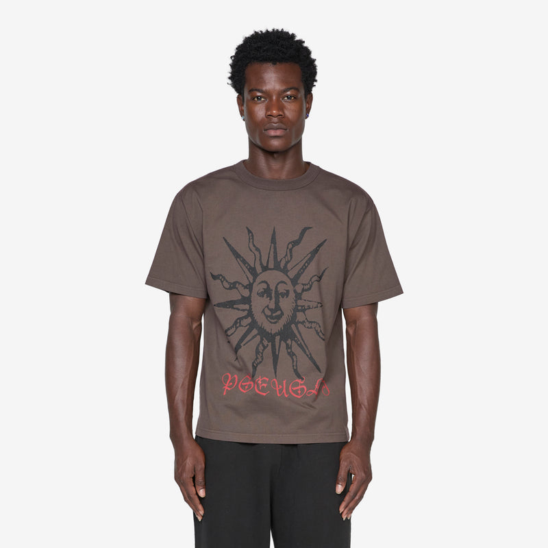 Sun T-Shirt Brown Tees