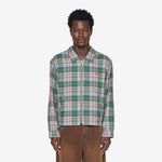 Flannel Gas Station Jacket Green
