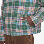 Flannel Gas Station Jacket Green