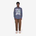 Hybrid Button Down Shirt Blue