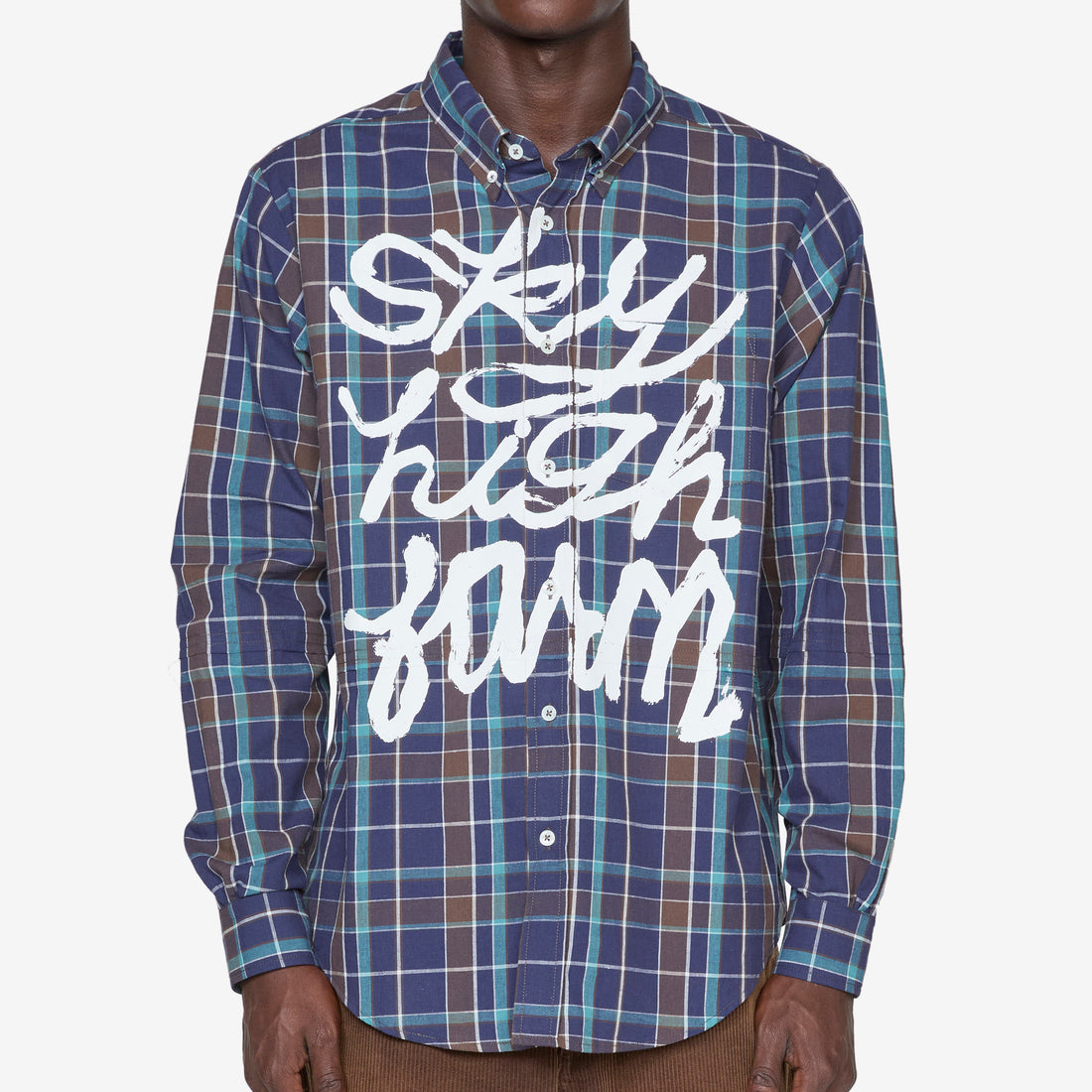 Hybrid Button Down Shirt Blue Shirts