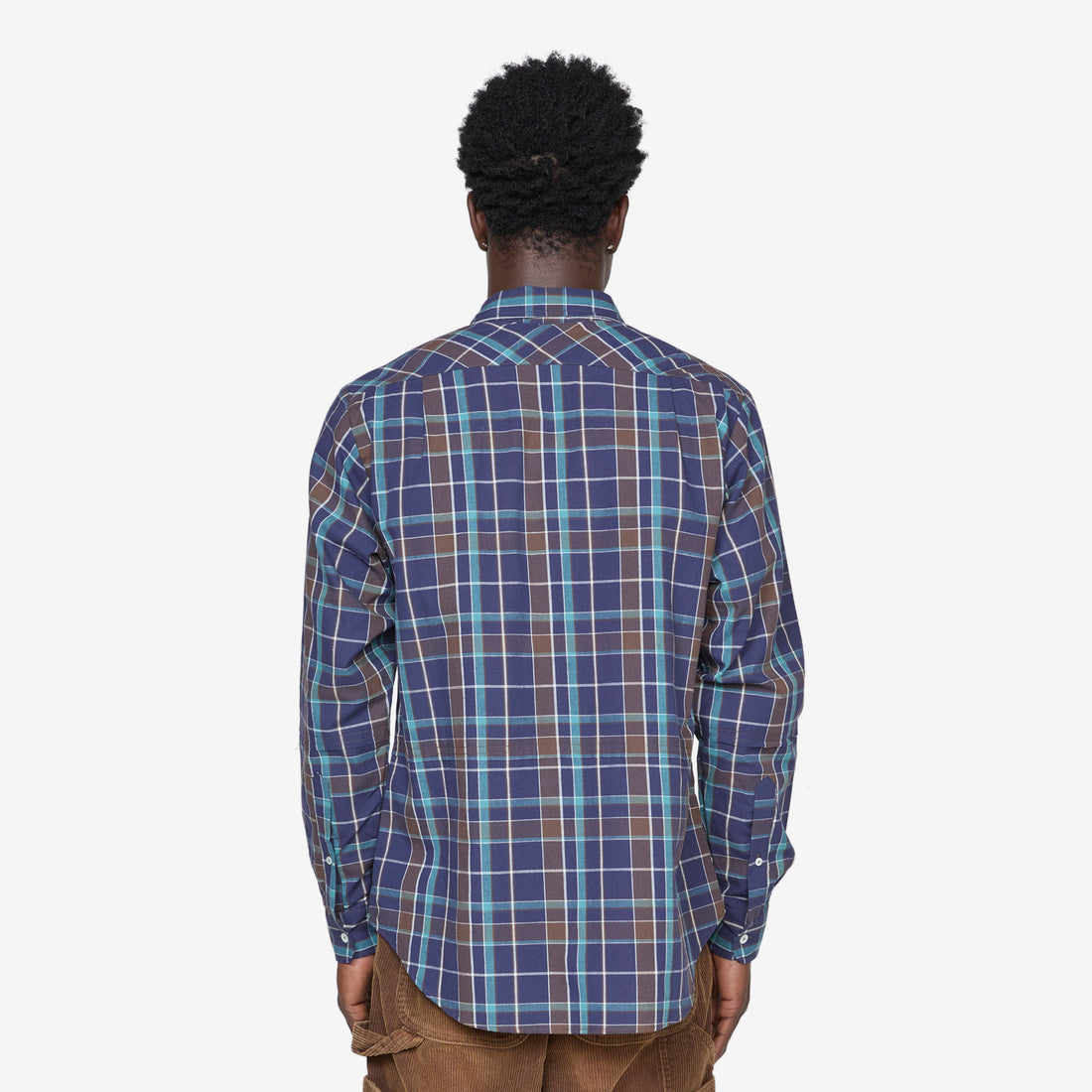Hybrid Button Down Shirt Blue Shirts