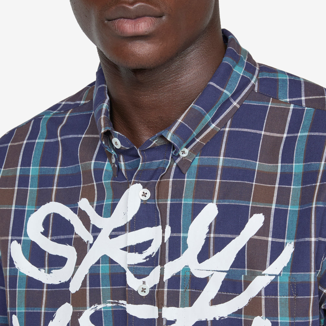 Hybrid Button Down Shirt Blue Shirts