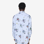 Strawbabies Button Down Shirt Blue