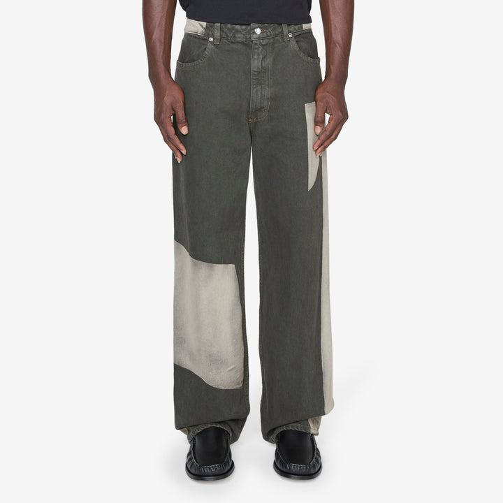 Wide Leg Jean Tile Front