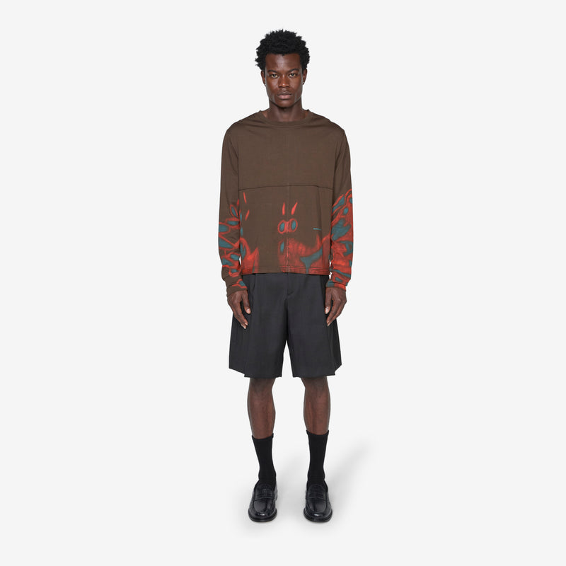Lapped Longsleeve Oil Tees