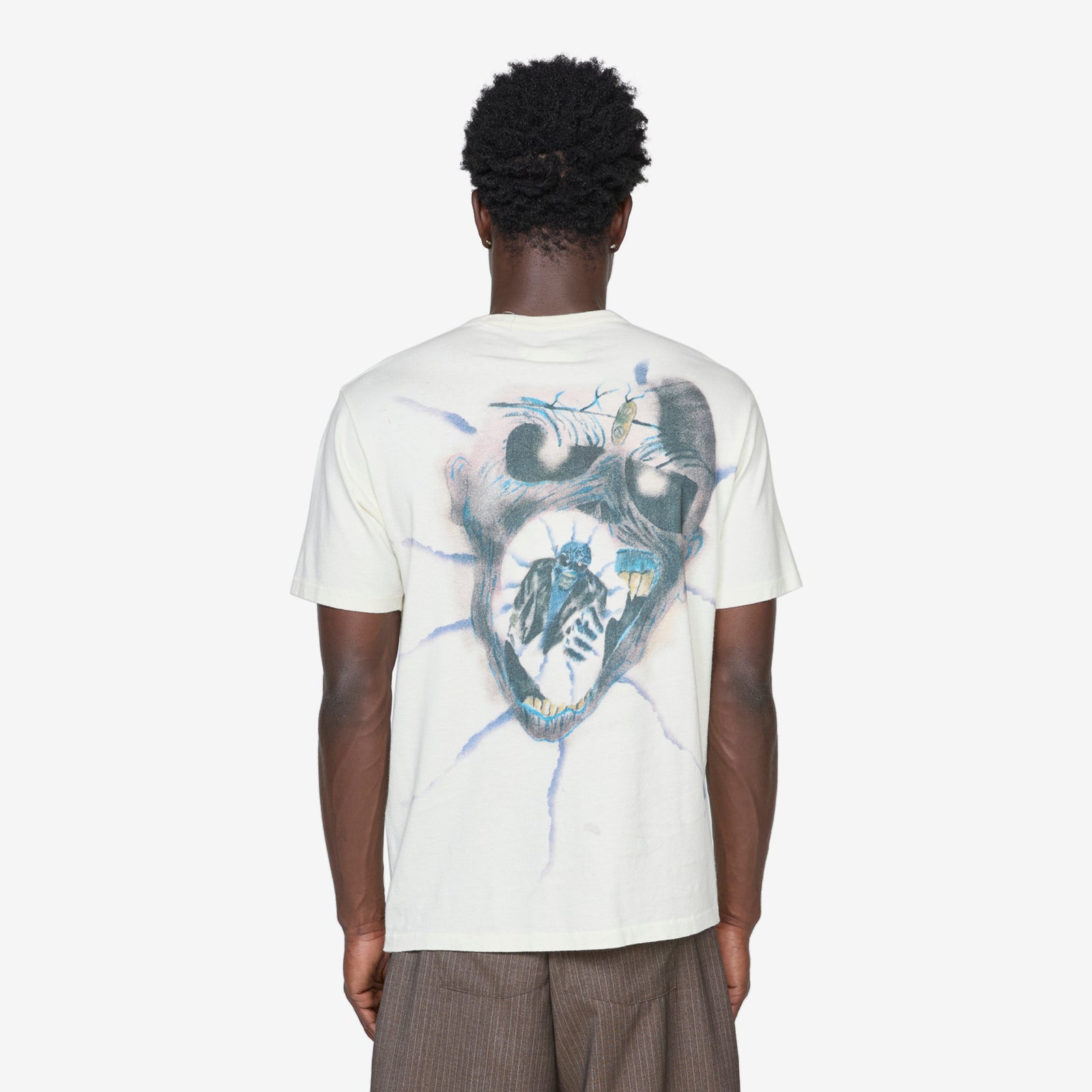 Skull T-Shirt Skull Print – Above The Clouds