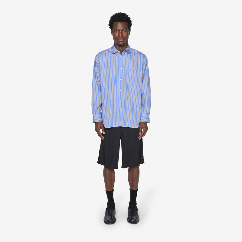 Forever Rounded Collar Shirt Stripe 2 Shirts