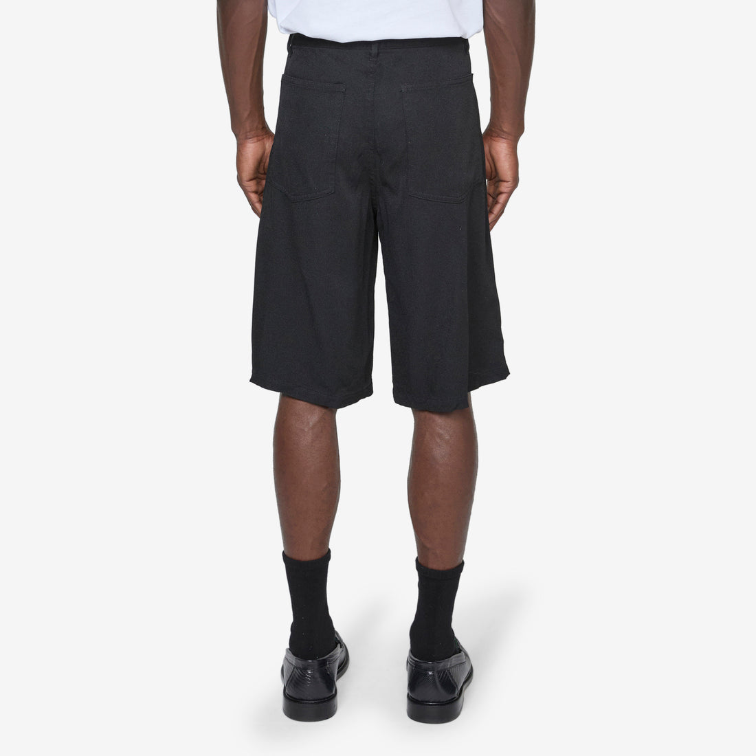 Knee Length Shorts Black Shorts