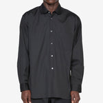 Forever Rounded Collar Shirt Black