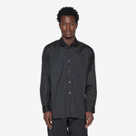 Forever Rounded Collar Shirt Black