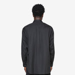 Forever Rounded Collar Shirt Black