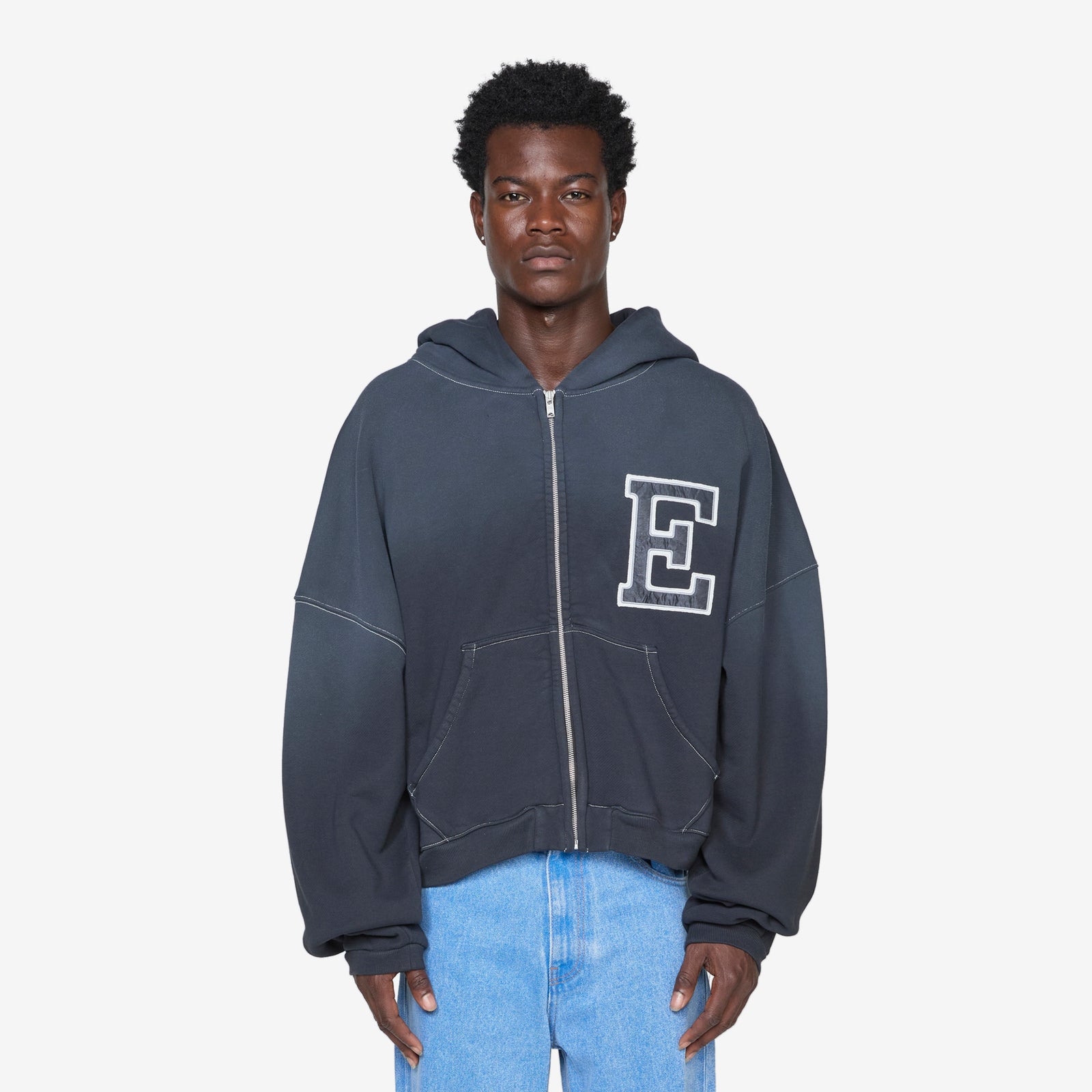 【SCENERITY】Varsity Over Hoodie バーシティオーバーパーカー - SCENERITY | 60% - アジア