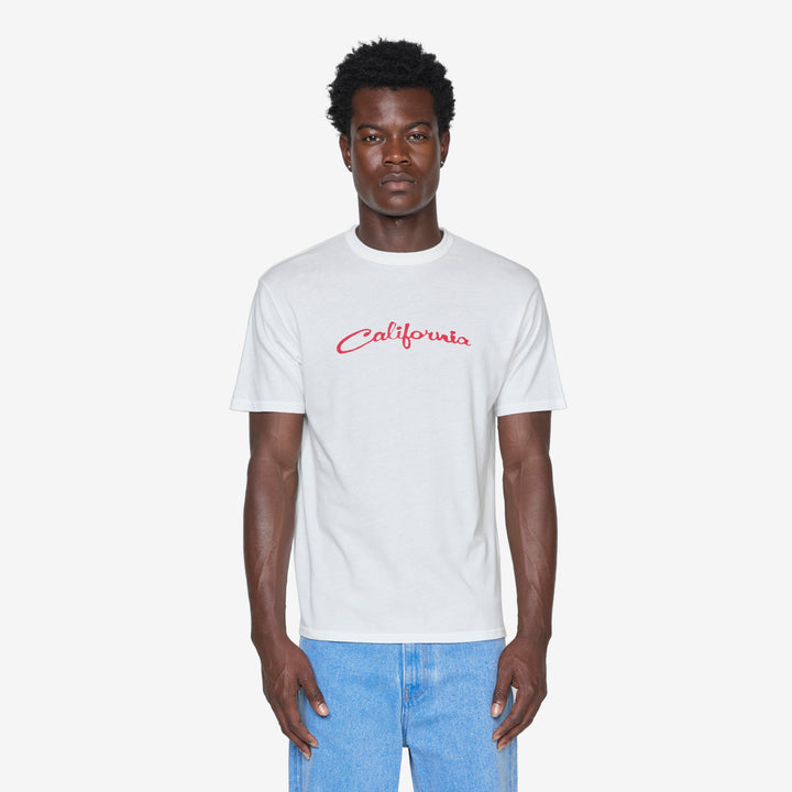 California Signature T-Shirt White Front