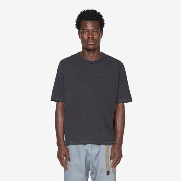 Garment Dye T-Shirt Black Tees