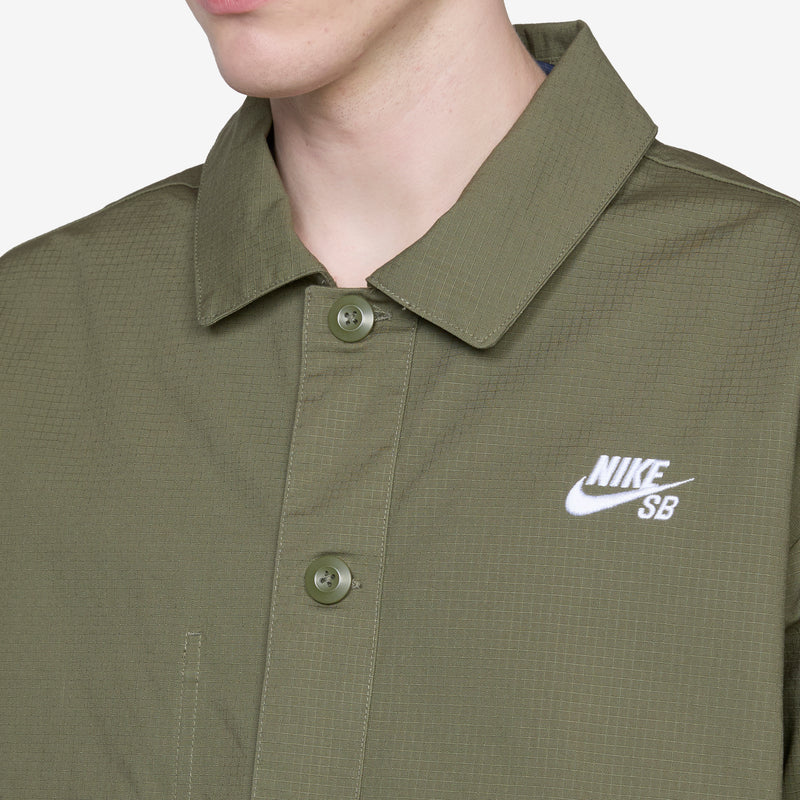 Olympic Agnostic Skate Chore Jacket Medium Olive | White Jackets