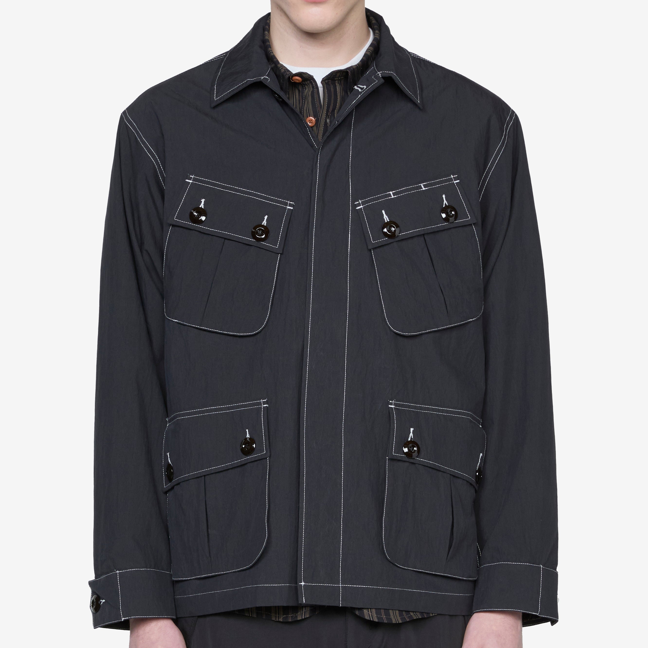 Jungle Fatigue Jacket Black – Above The Clouds