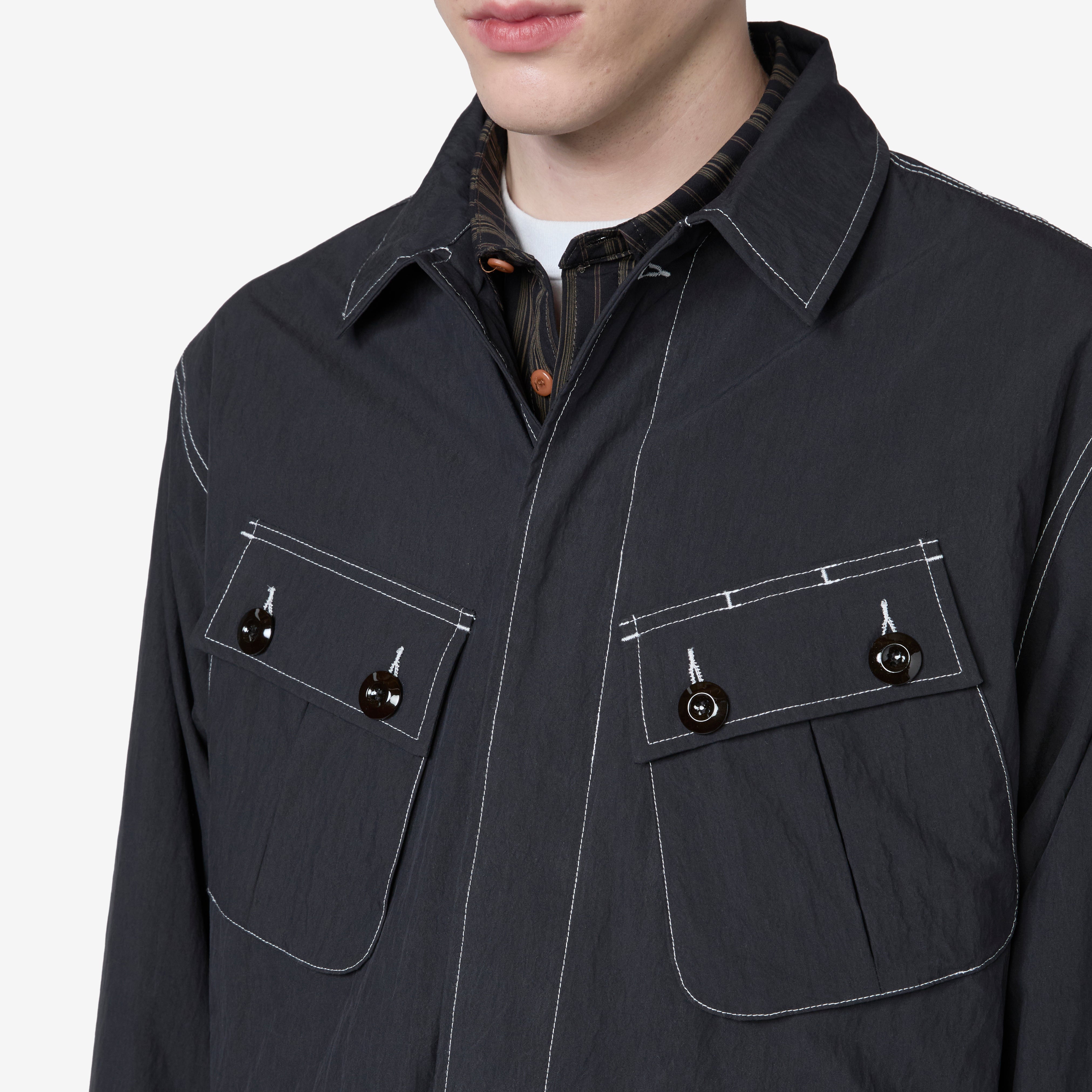 Jungle Fatigue Jacket Black – Above The Clouds