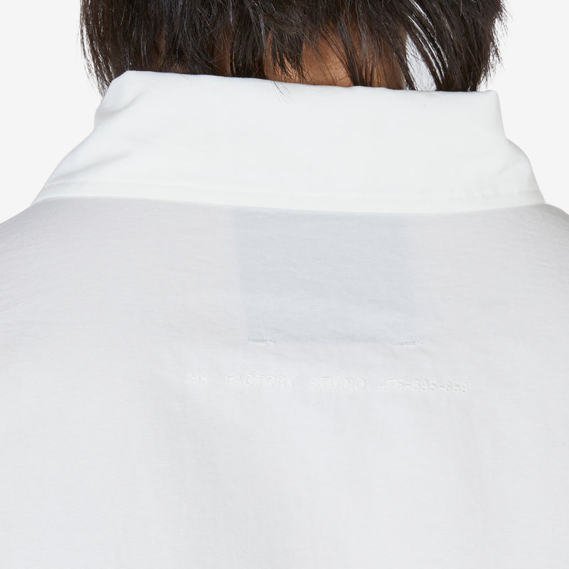 Hi Water Short Sleeve Shirt White