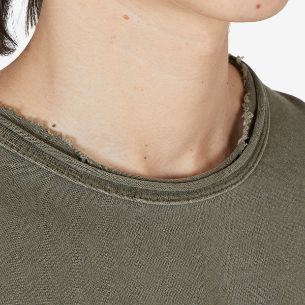 Thrashed Longsleeve T-Shirt Khaki