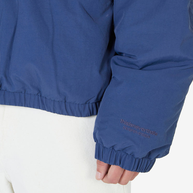 Washed Down Puffer Jacket Navy