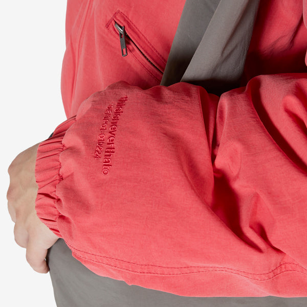Washed Down Puffer Jacket Coral