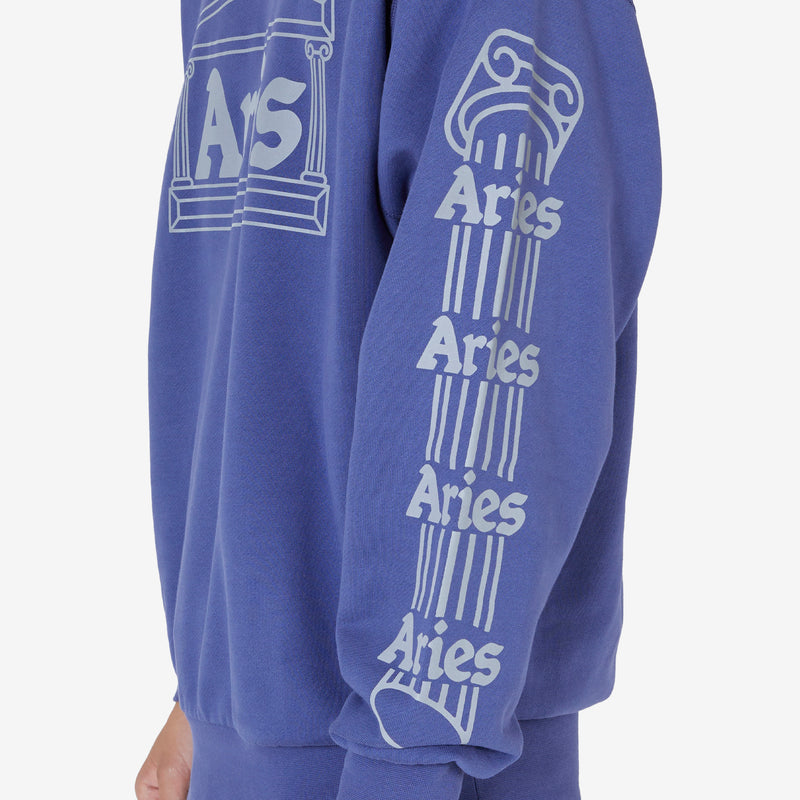 Reflective Column Sweatshirt Navy