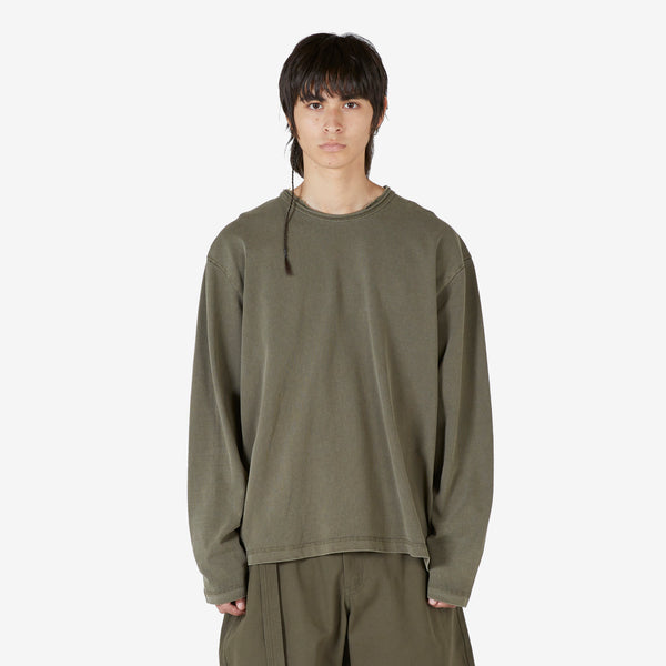 Thrashed Longsleeve T-Shirt Khaki