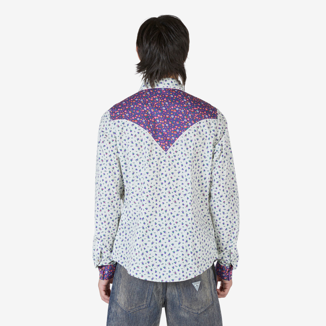 Combo Cowboy Shirt White Multi Shirts