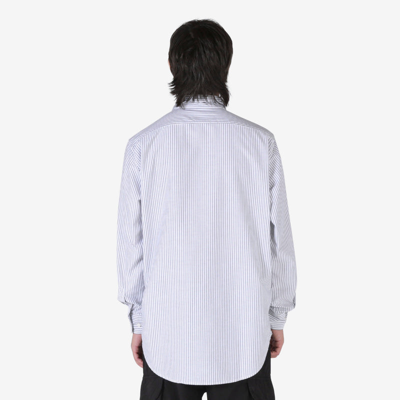 Oxford Stripe Shirt White | Black