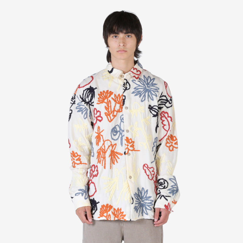 Pino Shirt Blooming Embroidery
