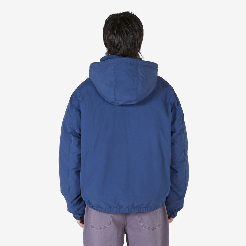 Washed Down Puffer Jacket Navy