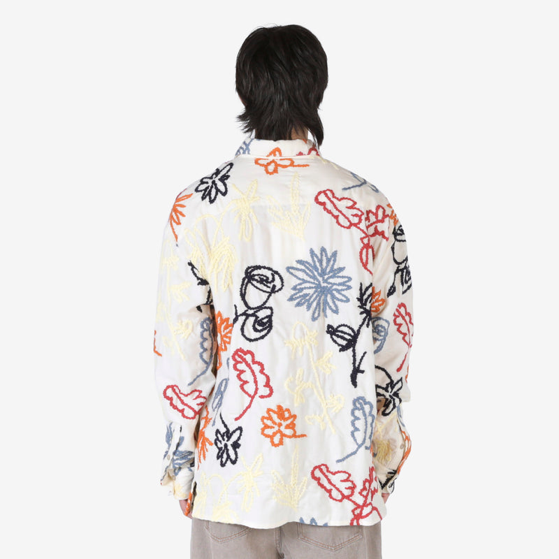 Pino Shirt Blooming Embroidery