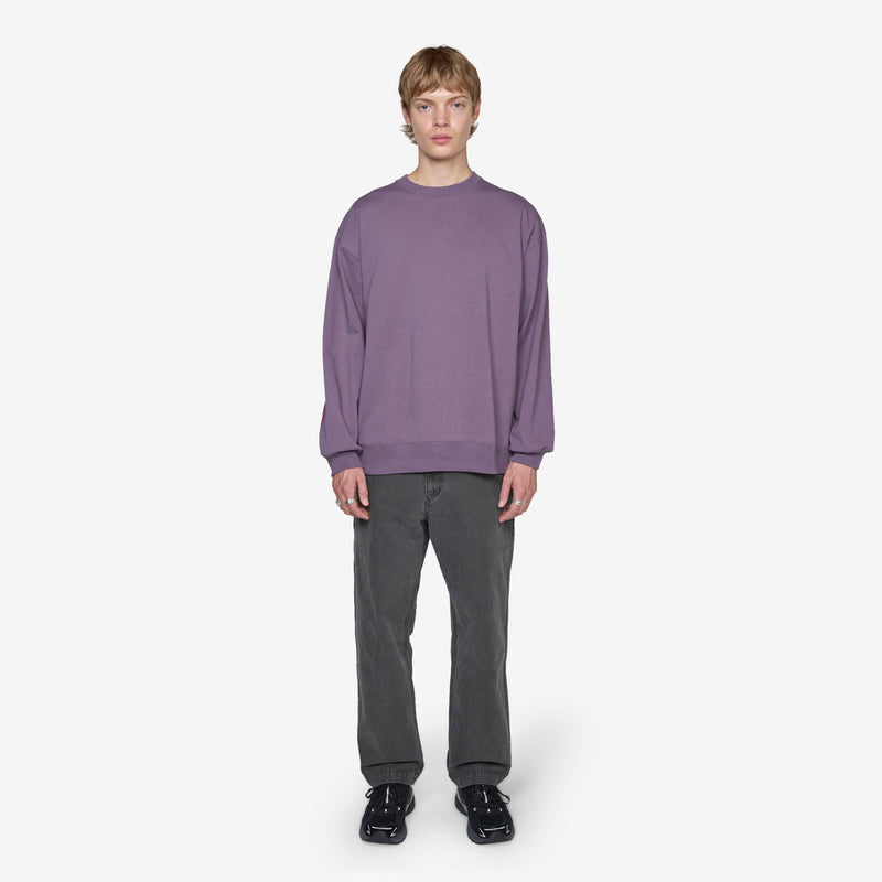 Jaar Reinforced Crew Purple Jumpers