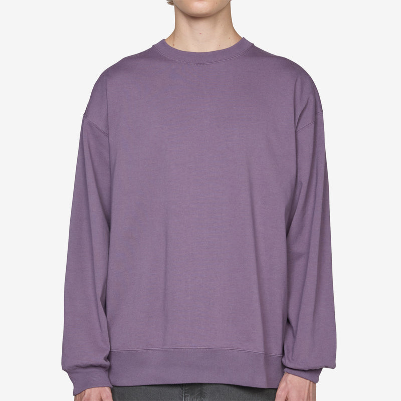 Jaar Reinforced Crew Purple Jumpers
