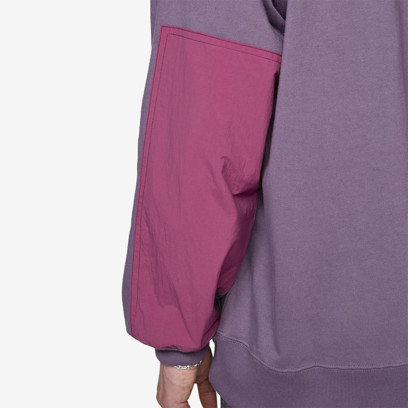 Jaar Reinforced Crew Purple Jumpers