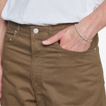 Robson 5-Pocket Twill Pant Brown