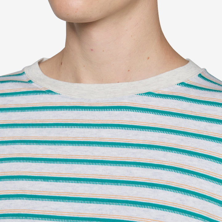 Tucker Stripe T-Shirt Oatmeal