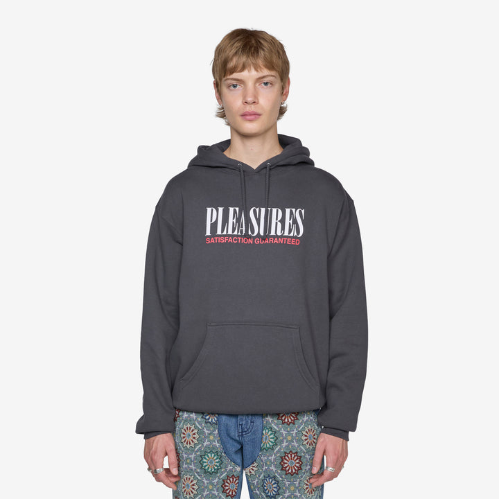 Satisfaction Hoodie Asphalt Front