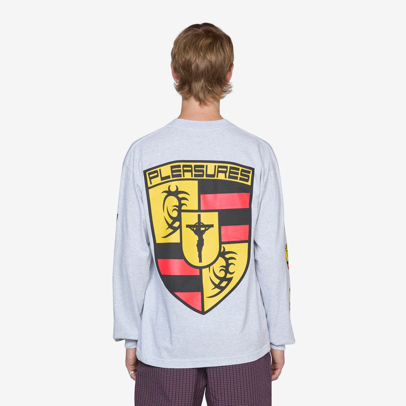 Fast Life Longsleeve Ash Grey Tees