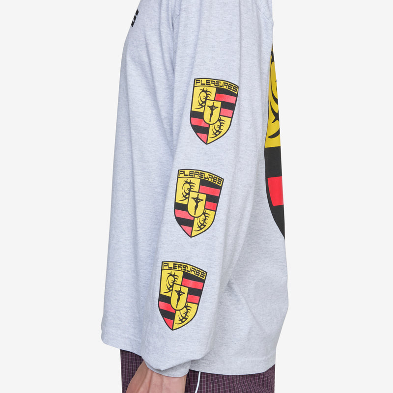 Fast Life Longsleeve Ash Grey Tees