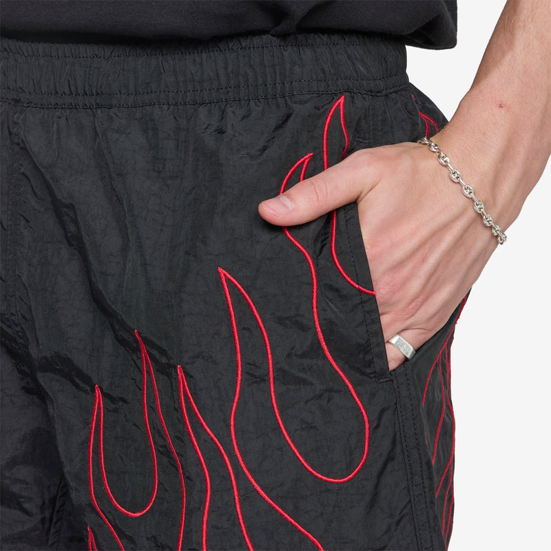 Fiery Running Shorts Black Shorts